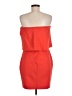 Likely Solid Red Cocktail Dress Size 8 - photo 2