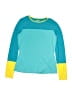Lands' End Teal Rash Guard Size XS - photo 1