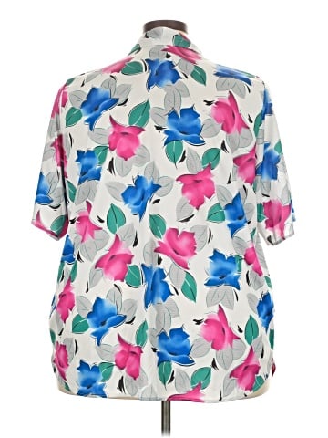 Roaman's Short Sleeve Blouse (view 2)