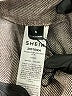 Shein 100% Polyester Tweed Gray Shorts Size S - photo 3