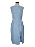 Calvin Klein Solid Blue Casual Dress Size S (estimated) - photo 1