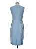 Calvin Klein Solid Blue Casual Dress Size S (estimated) - photo 2