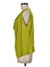 Max Mara Solid Green Sleeveless T-Shirt Size M - photo 5