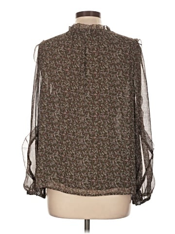 Ann Taylor LOFT Long Sleeve Blouse (view 2)