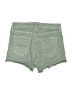 Just USA Solid Green Denim Shorts Size 27 waist - photo 2
