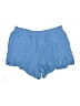 H&M Solid Blue Shorts Size L - photo 1