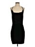 Bebe Solid Black Cocktail Dress Size S - photo 1