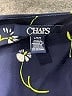Chaps Print Blue Cocktail Dress Size L - photo 7