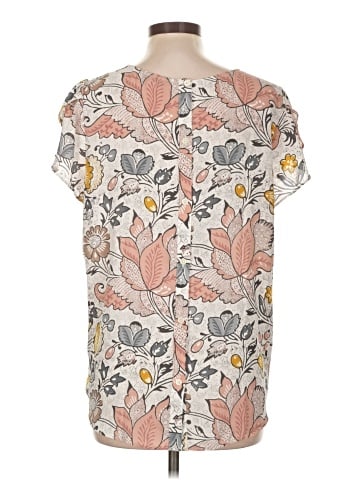 Ann Taylor LOFT Short Sleeve T-Shirt (view 2)