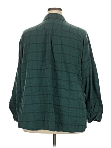 Ava & Viv 3/4 Sleeve Button-Down Shirt (view 2)