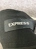 Express 100% Polyester Solid Black Shorts Size 4 - photo 3