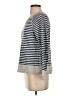 L.L.Bean 100% Cotton Stripes Gray Pullover Sweater Size S - photo 5