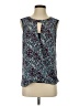 41Hawthorn 100% Polyester Blue Sleeveless Blouse Size S - photo 1