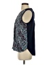 41Hawthorn 100% Polyester Blue Sleeveless Blouse Size S - photo 5