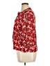 Gap Red 3/4 Sleeve Blouse Size XL - photo 5