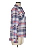 BDG 100% Cotton Plaid Blue Long Sleeve Button-Down Shirt Size M - photo 4
