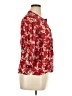 Gap Red 3/4 Sleeve Blouse Size XL - photo 4