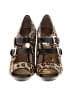 MICHAEL Michael Kors 100% Leather Animal Print Brown Heels Size 7 - photo 2