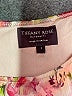 Tiffany Rose 100% Polyester Floral Pink Cocktail Dress Size 1 - photo 6