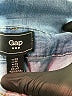 Gap Outlet Blue Overall Shorts Size XS - photo 3
