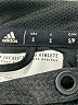 Adidas 100% Polyester Black Pullover Hoodie Size S - photo 7