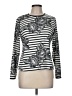 Lands' End Silver Long Sleeve Turtleneck Size M (petite) - photo 1
