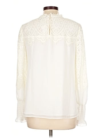 White House Black Market Long Sleeve Blouse (view 2)