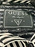 Guess 100% Polyester Stripes Silver Long Sleeve Blouse Size M - photo 4