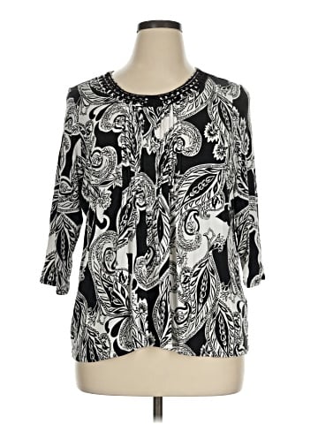 Ruby Rd. 3/4 Sleeve Blouse (view 1)