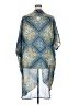 Live 4 Truth 100% Polyester Blue Kimono Size 3X - photo 2