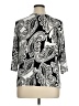 Ruby Rd. Black 3/4 Sleeve Blouse Size XL Petite - photo 2