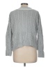 Lands' End 100% Cotton Gray Pullover Sweater Size M - photo 2