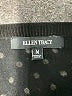 Ellen Tracy Polka Dots Black Cardigan Size M - photo 7
