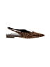 H&M Animal Print Brown Flats Size EU 35 - photo 1