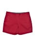 Nautica Solid Red Shorts Size 6 - photo 1