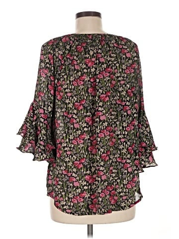 Chaps 3/4 Sleeve Blouse (view 2)