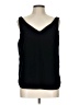 Ann Taylor LOFT Black Sleeveless Top Size L - photo 1
