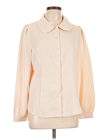 Allegra K 3/4 Sleeve Blouse (view 1)