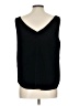 Ann Taylor LOFT Black Sleeveless Top Size L - photo 2