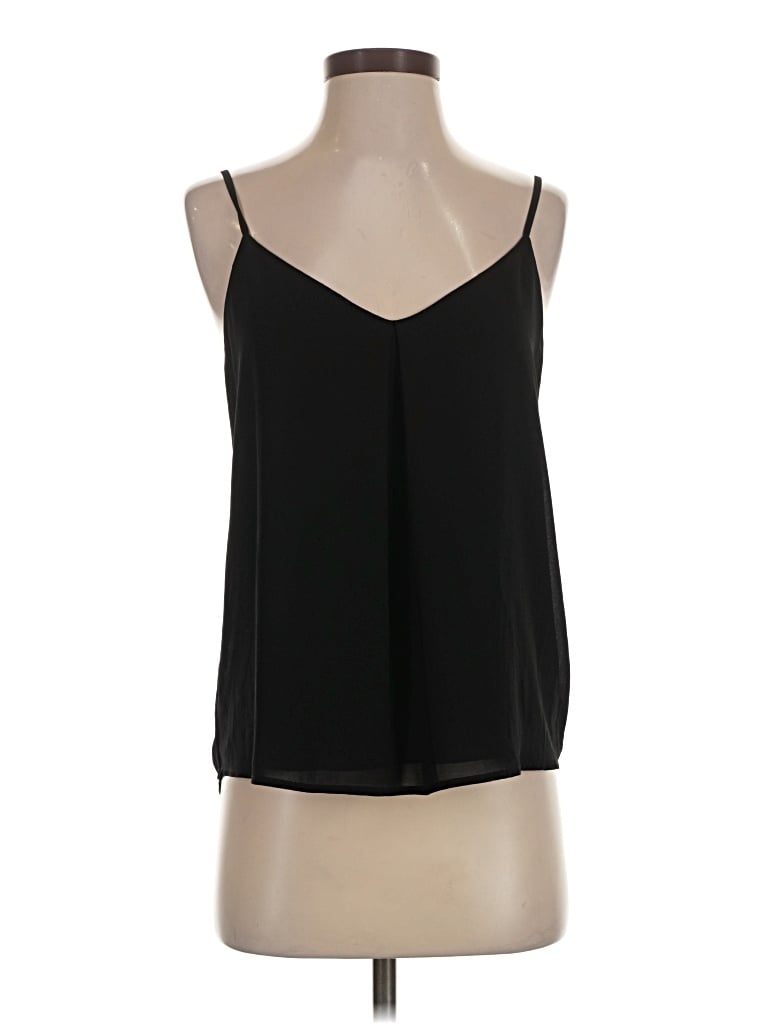 Pre-owned Naked Zebra Sleeveless Blouse In Black