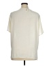Rena Rowan 100% Polyester Solid Ivory Short Sleeve Turtleneck Size 16 - photo 2