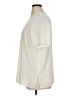 Rena Rowan 100% Polyester Solid Ivory Short Sleeve Turtleneck Size 16 - photo 5