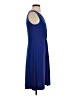 Leota Solid Blue Cocktail Dress Size S - photo 4