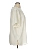 Rena Rowan 100% Polyester Solid Ivory Short Sleeve Turtleneck Size 16 - photo 4