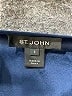 St. John Blue Sleeveless Blouse Size S - photo 7