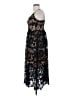 ECI 100% Polyester Black Cocktail Dress Size 4 - photo 5