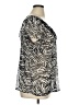 East5th 100% Polyester Animal Print Silver Short Sleeve T-Shirt Size 1X - photo 4
