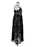 ECI 100% Polyester Black Cocktail Dress Size 4 - photo 4