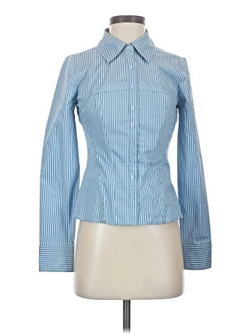 White House Black Market Long Sleeve Button-Down Shirt (view 1)