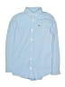 Vineyard Vines Performance Blue Long Sleeve Button-Down Shirt Size M (kids) - photo 1